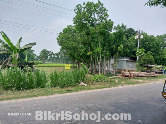 মেইন রোড এর সাথে বাণিজ্যিক প্লট